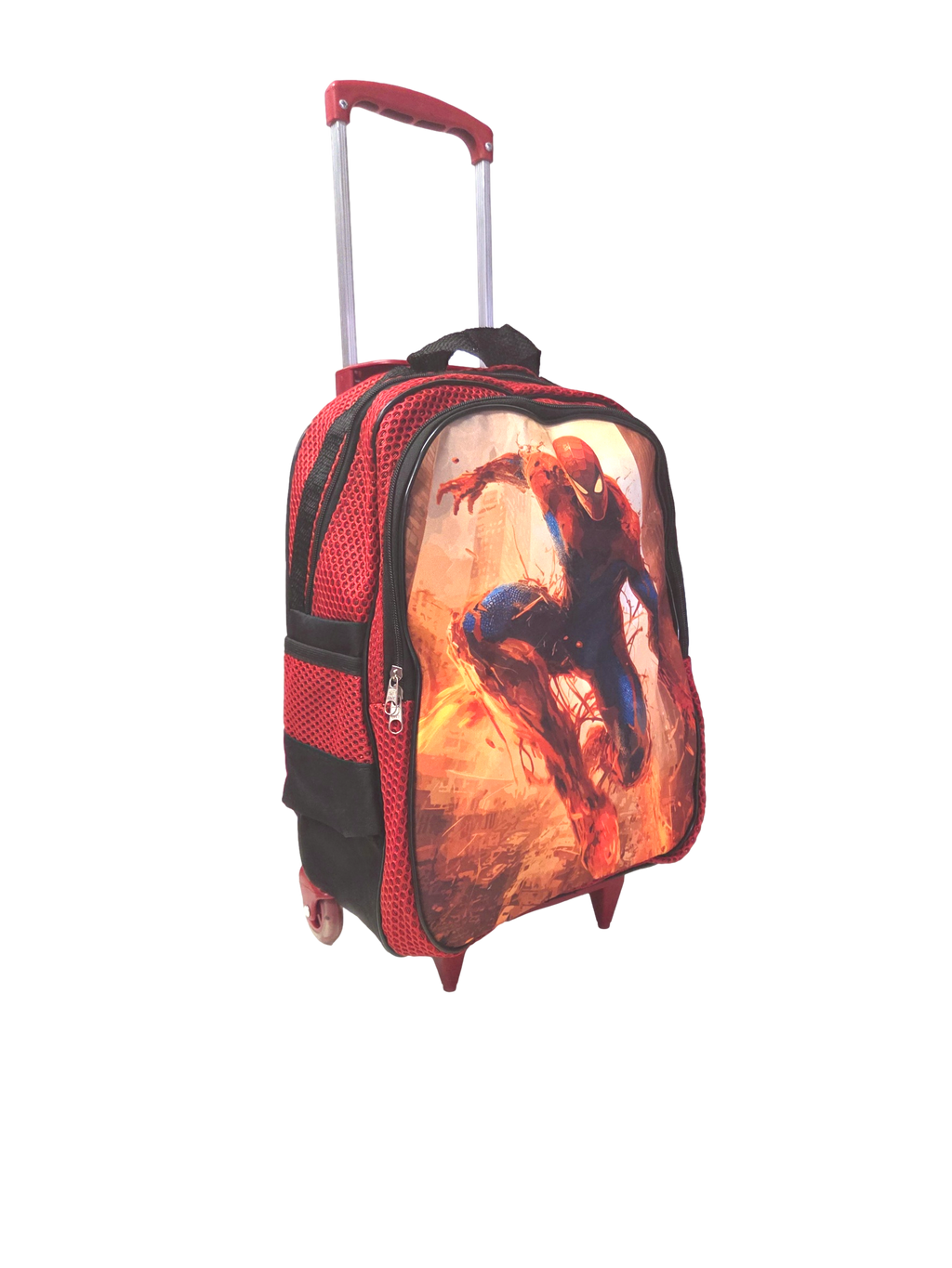Mochila Escolar Homem Aranha Com Rodinhas