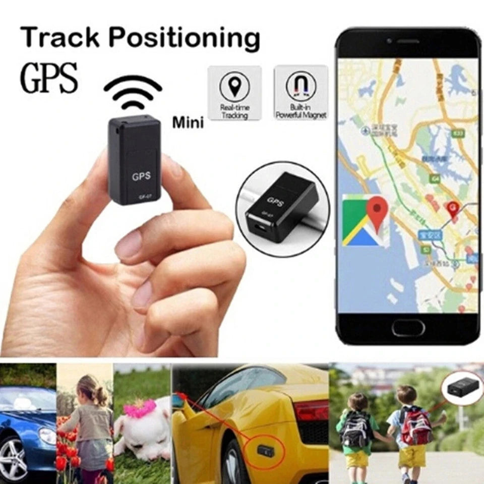 Mini dispositivo portátil de rastreamento GPS para crianças, PETS, mochilas e carros.