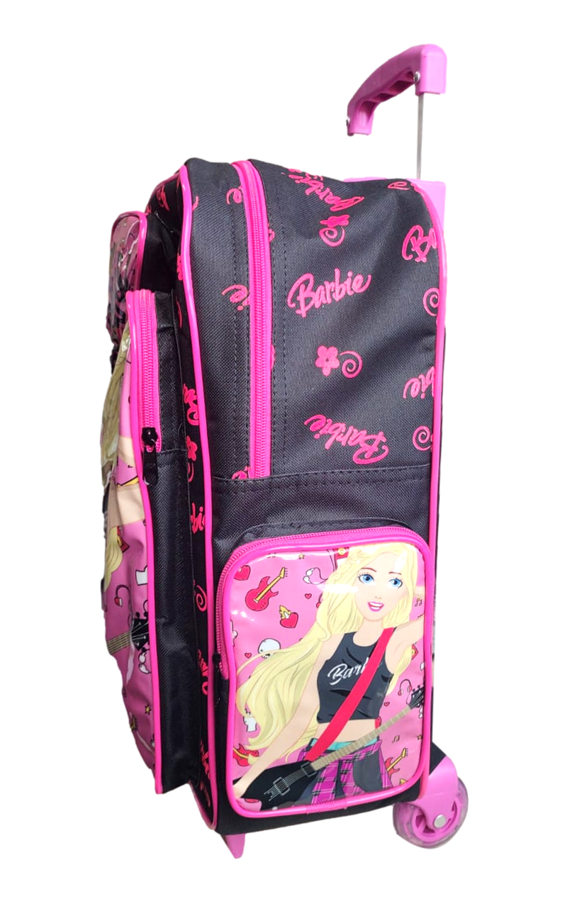 Mochila Escolar Barbie Com Rodinhas