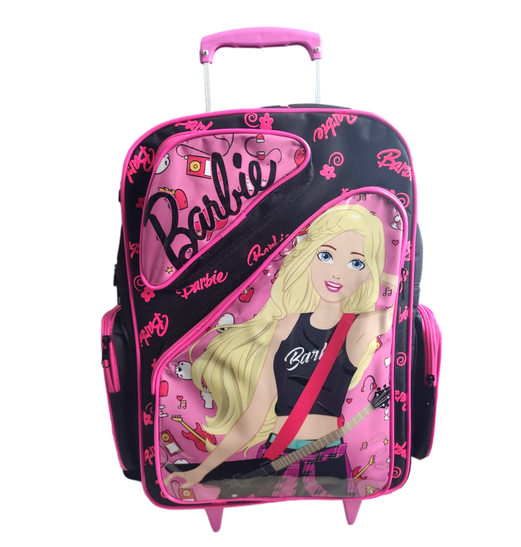 Mochila Escolar Barbie Com Rodinhas