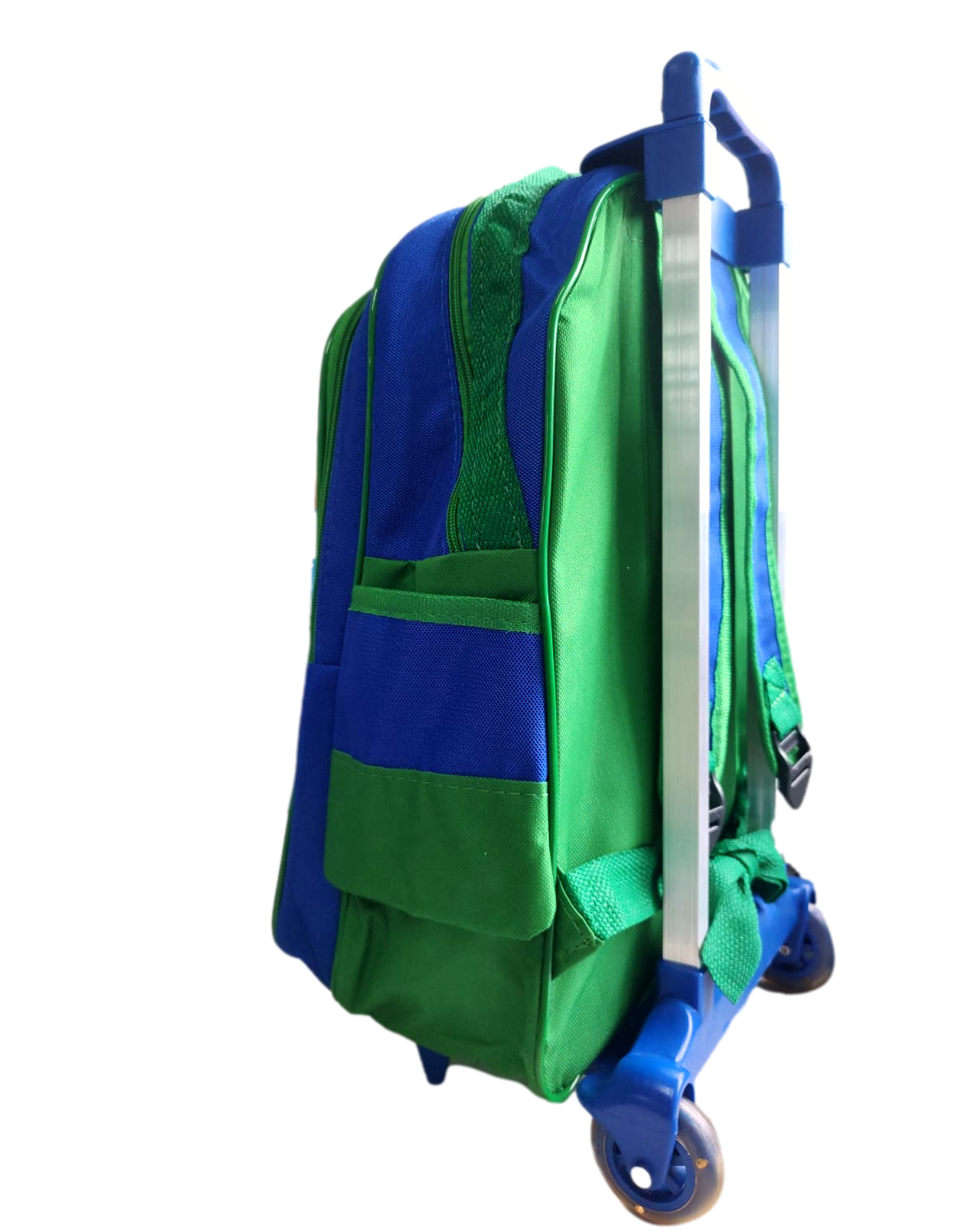 Mochila Escolar Patrulha Canina com Carrinho de Rodinhas